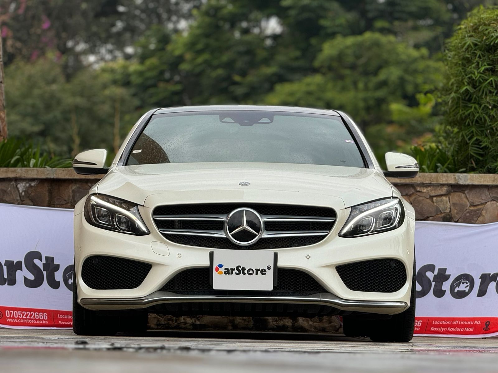 2017 Mercedes Benz C200 for sale in Kenya - Front View